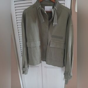 Kakhi Military Style Jacket